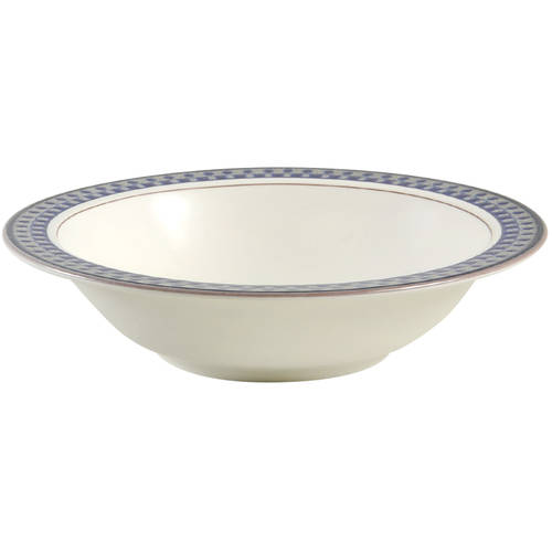 Aztec Blue Rim Fruit/Dessert (Sauce) Bowl by Mikasa