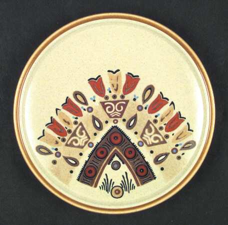 Aztec Salad Plate