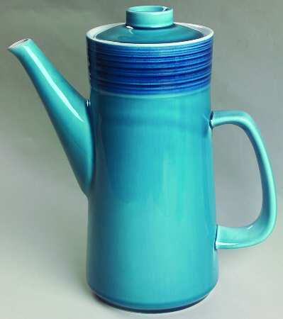Azure Coffee Pot & Lid