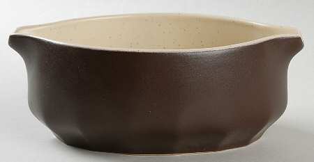 Bark Brown Gravy Boat