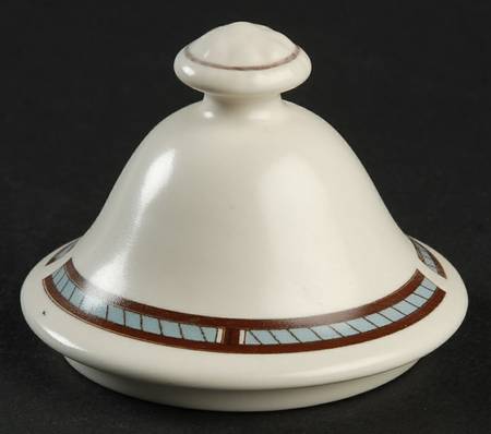 Basket of Fruit Lid for Sugar Bowl