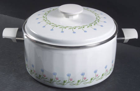 Bali Hai 5 Quart Metal Covered Casserole