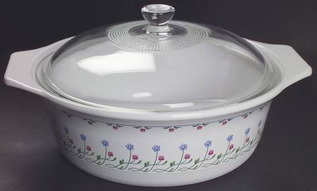 Bali Hai 3 Quart Round Casserole No Lid