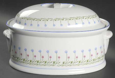 Bali Hai 3 Quart Oval Covered Casserole