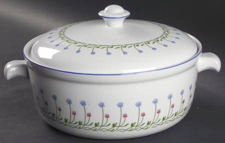 Bali Hai 3 Quart Round Covered Casserole