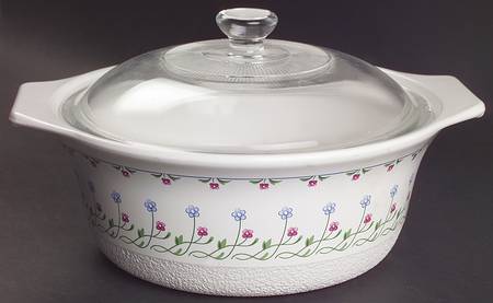 Bali Hai 2 Qt Round Covered Casserole