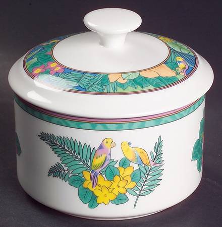 Bali Sugar Bowl & Lid
