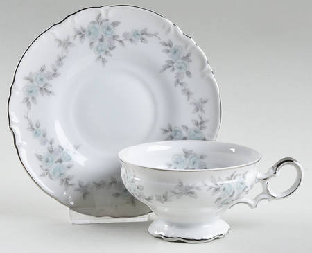 Barbizon Footed Cup & Saucer Set