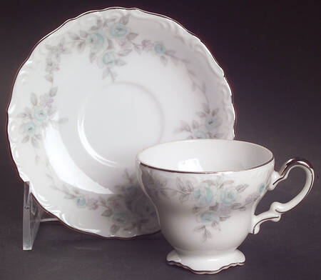 Barbizon Footed Demitasse Cup & Saucer Set