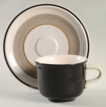 Barbados Flat Cup & Saucer Set