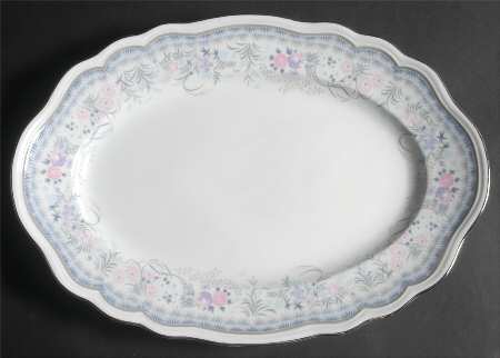 Barbizon 15" Oval Serving Platter