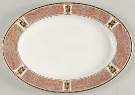 Barclay Square 15" Oval Serving Platter