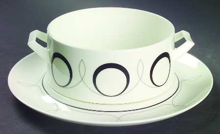 Basonge Gravy Boat & Underplate