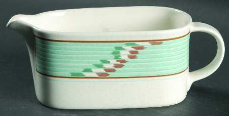 Batik Gravy Boat & Underplate (Relish/Butter)