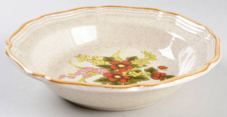 A Basket of Wildflowers Soup/Cereal Bowl