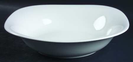 Basic White 9" Round Vegetable Bowl
