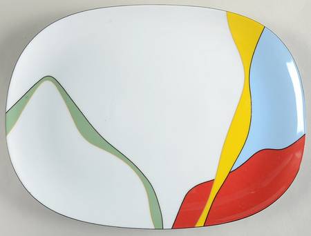 Bel Aire 13" Oval Serving Platter