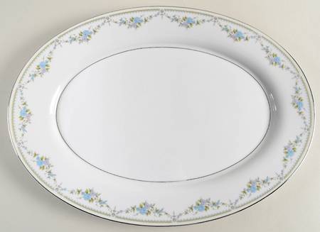 Betty Ann 14" Oval Serving Platter