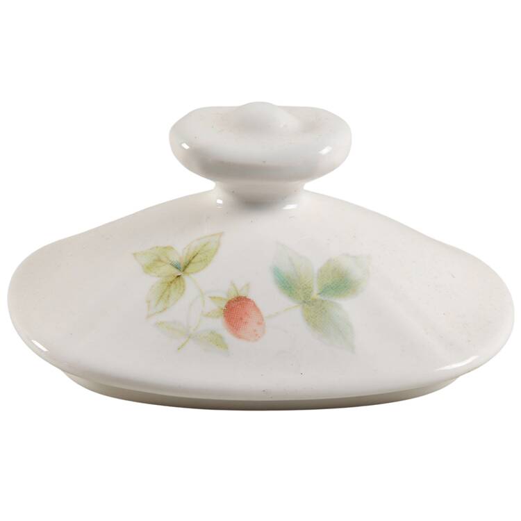 Berry Bloom Lid for Sugar Bowl