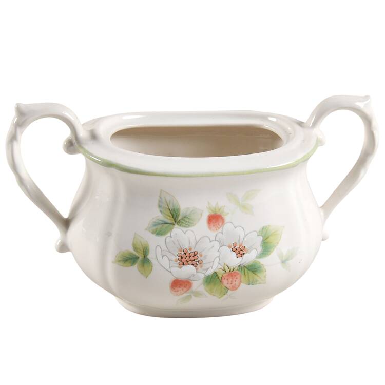 Berry Bloom Sugar Bowl No Lid