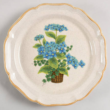 Bells of Blue Dinner Plate