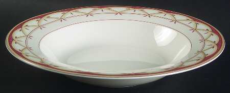 Berry Delight Large Rim Soup Bowl