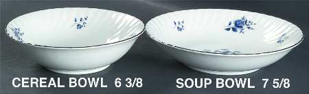 Bella Fleur Coupe Cereal Bowl