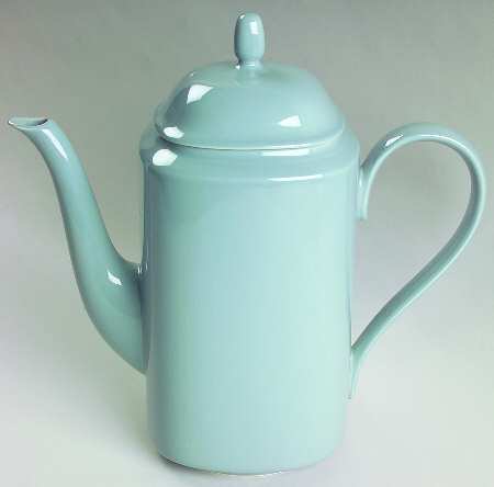 Bergen Green Coffee Pot & Lid