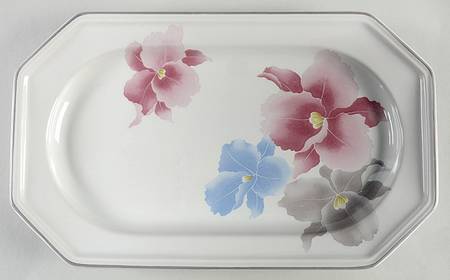 Beau Monde Sandwich Plate