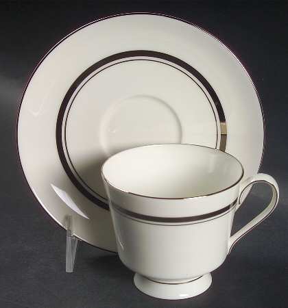 Bennington Footed Cup & Saucer Set