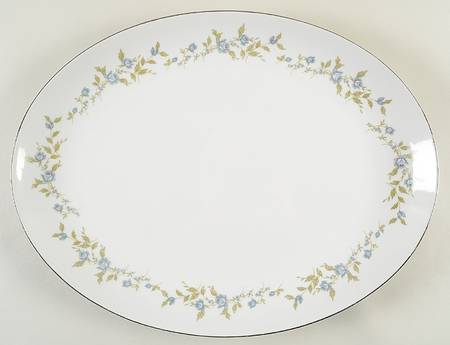 Bella Rose 16" Oval Serving Platter
