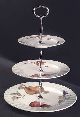 Belle Terre 13 7/8"-14 1/4" 3-Tiered Serving Tray(DP,SP,BB) HC