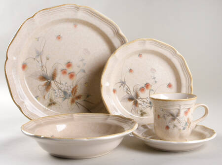 Berry Vale 5 Piece Place Setting