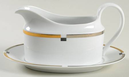 Bijoux Gravy Boat & Underplate