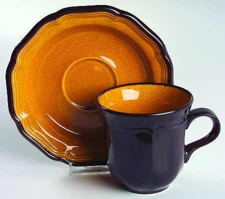 Bittersweet Flat Cup & Saucer Set