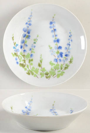 Blue Bells Rim Fruit/Dessert (Sauce) Bowl
