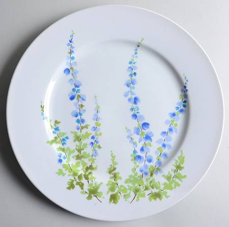 Blue Bells 12" Chop Plate (Round Platter)