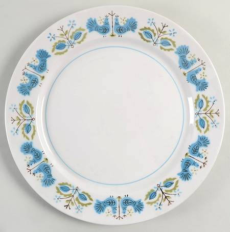 Blue Bird 12" Chop Plate (Round Platter)