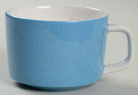 Blue Bird Flat Cup