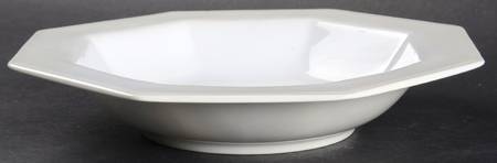Blanc De Blanc Rim Soup Bowl