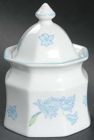 Blue Bonnet Sugar Bowl & Lid