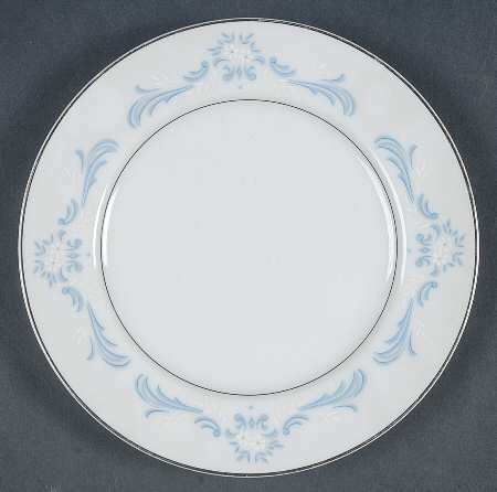 Blue Cascade Bread & Butter Plate