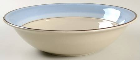Blue Cloud 9" Round Vegetable Bowl