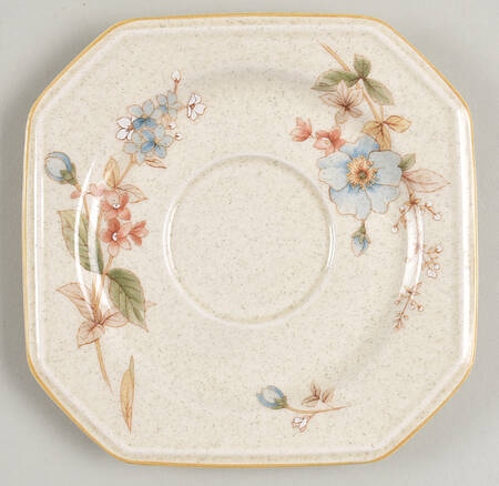 Blue Clematis Saucer