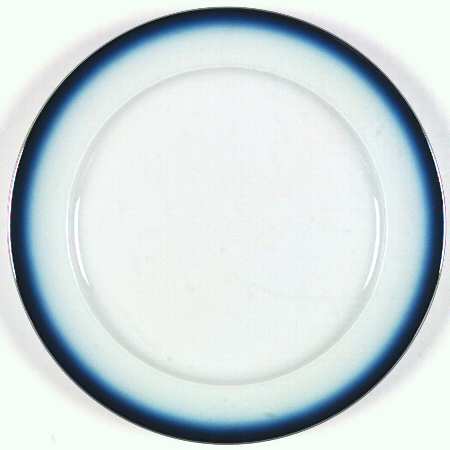 Blue Corona Dinner Plate