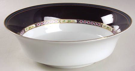 Black Diamond 9" Round Vegetable Bowl