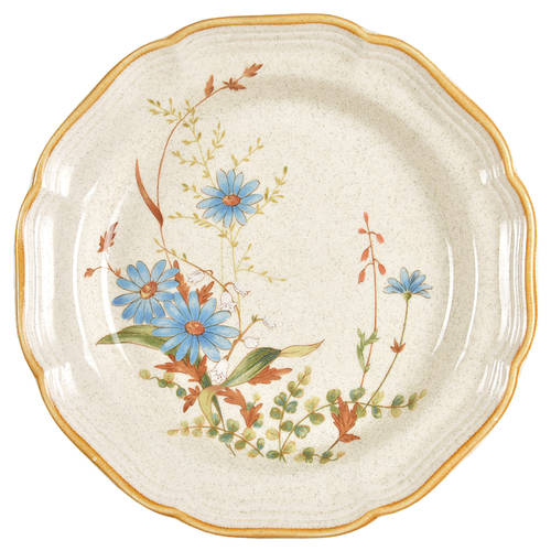 Blue Daisies Salad Plate