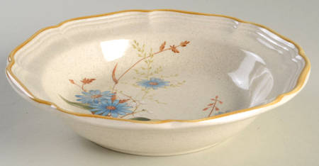 Blue Daisies Soup/Cereal Bowl
