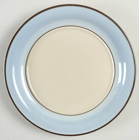 Blue Diamonds Salad Plate