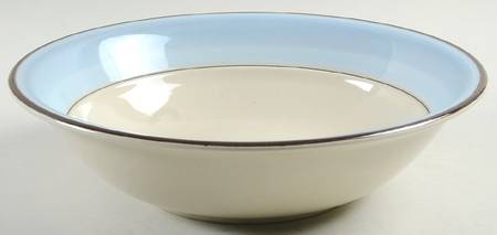 Blue Diamonds 9" Round Vegetable Bowl
